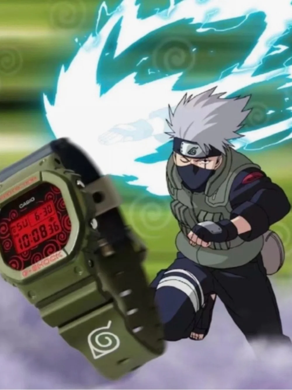 Naruto G-SHOCK Watch Kakashi Limited Edition Collectible